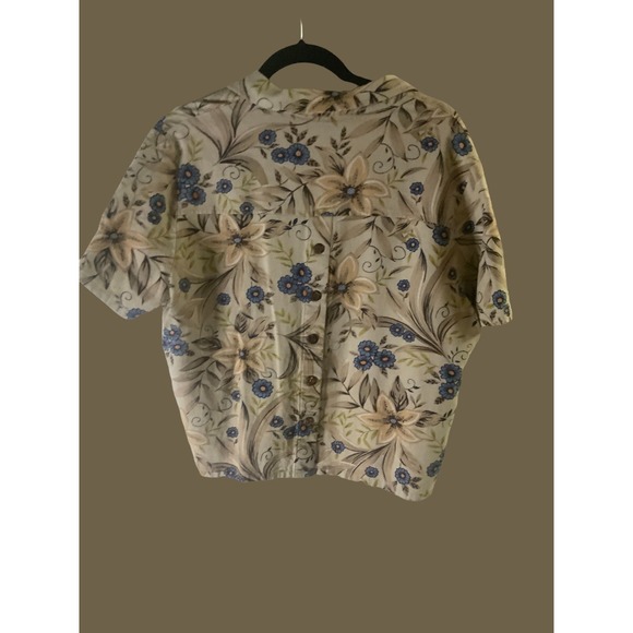 Tendency USA Linen Blend Blouse Women Sz.XL - Picture 6 of 6